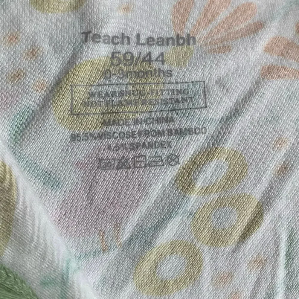Teach Leanbh Bamboo Bird & Flower Zippy
